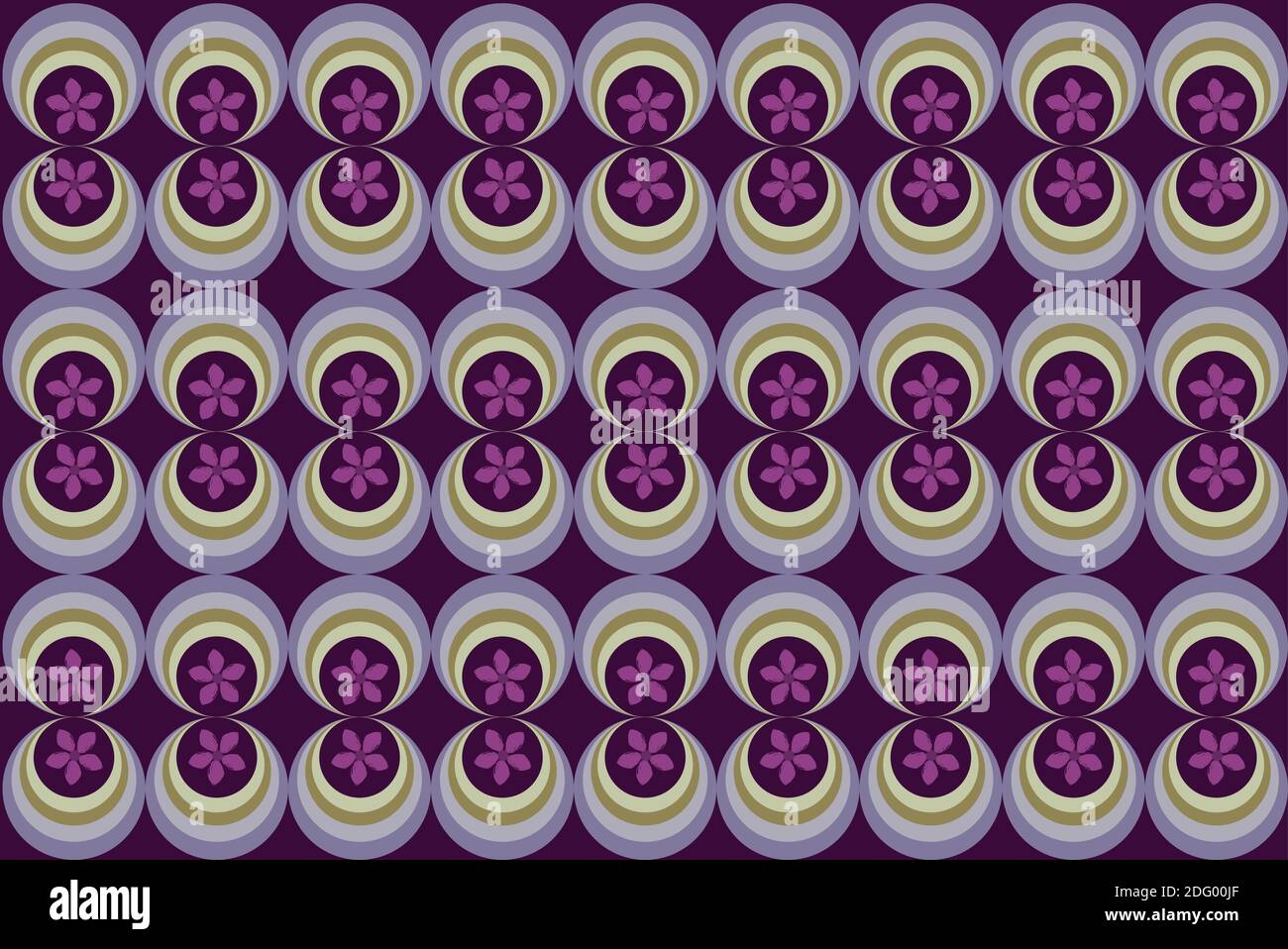 Abstract repeating circle pattern brochure template background - vector ...