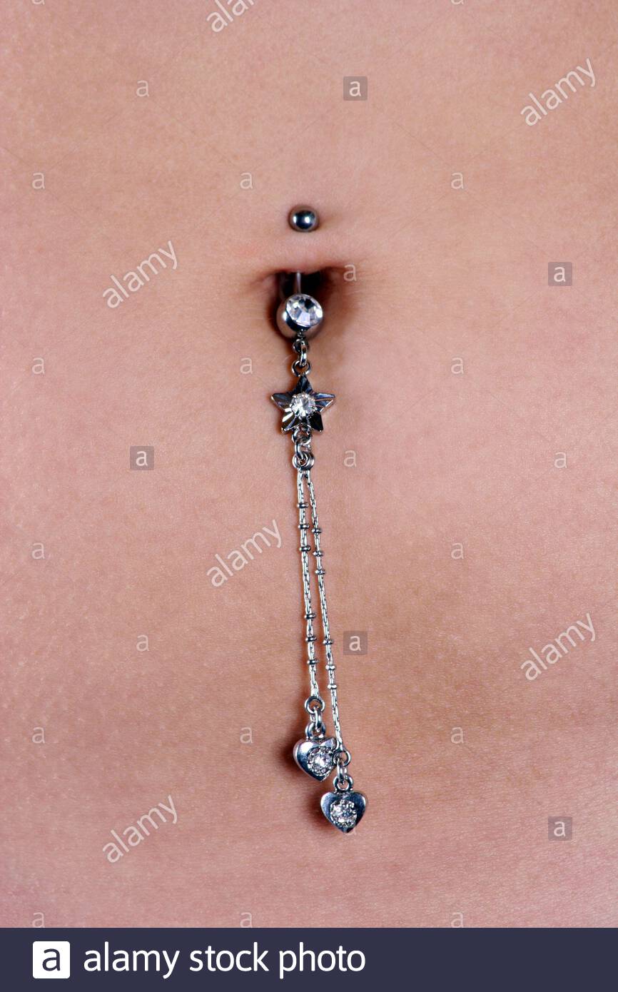 Close Up Navel Piercing High Resolution Stock Photography and Images Alamy