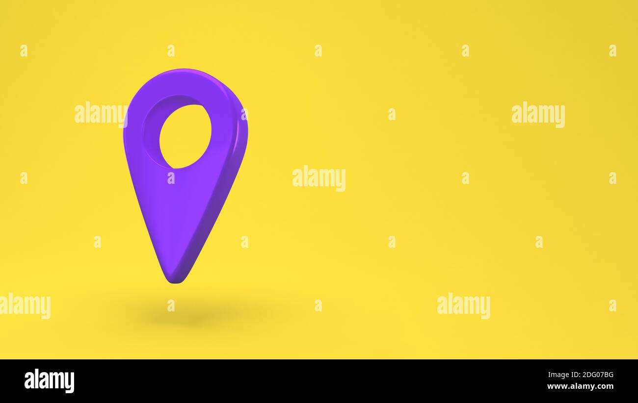 Map pin icon isolated background. Navigation, pointer, location, map ...