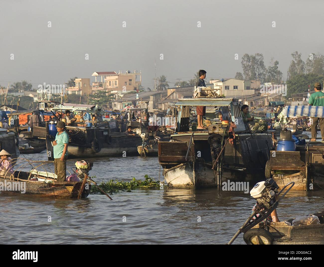 Floating Market Stock Photo