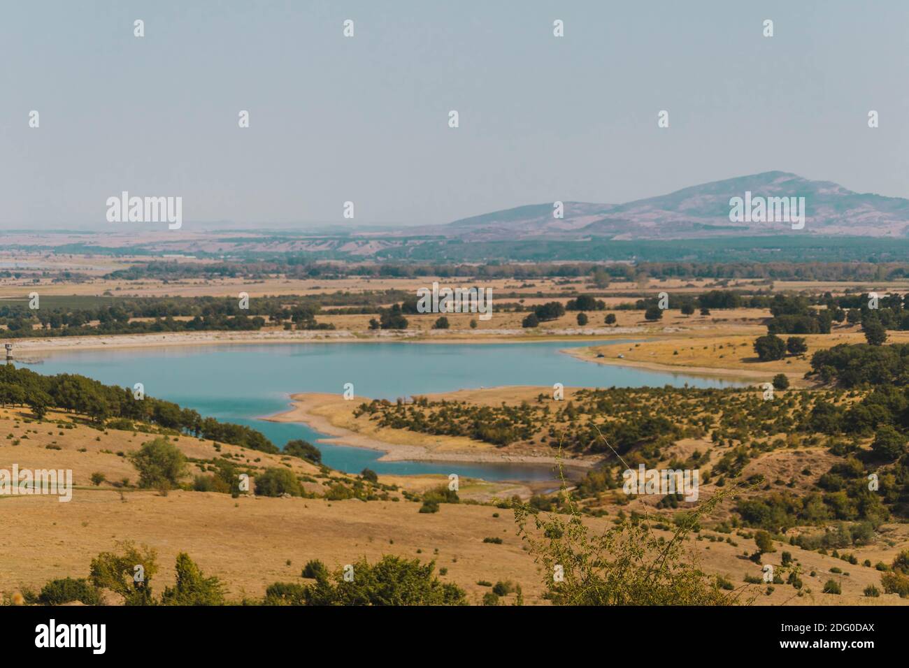 Dam in Bulgaria Stock Photo