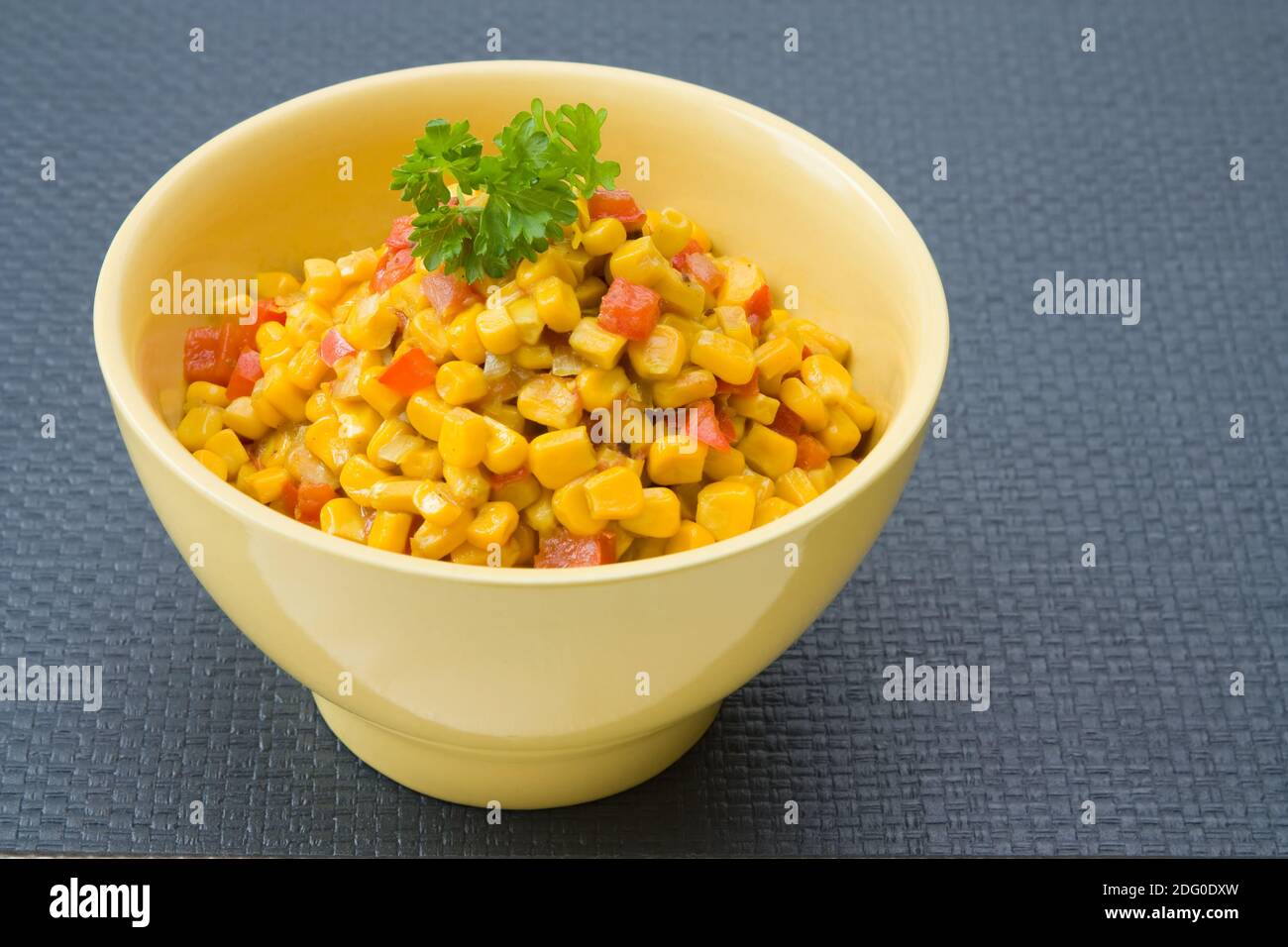 Kokosmilch Mais Curry - Coconut milk Corn Curry Stock Photo - Alamy