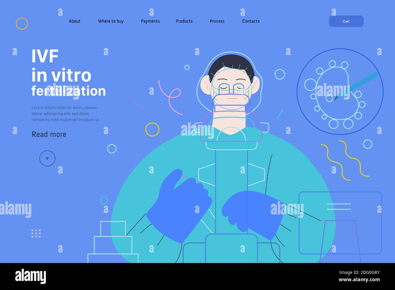 Test tube baby, in vitro fertilization, IVF medical insurance