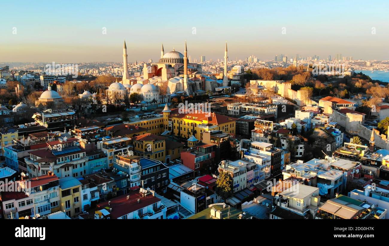 Aya sophia aerial hi-res stock photography and images - Alamy