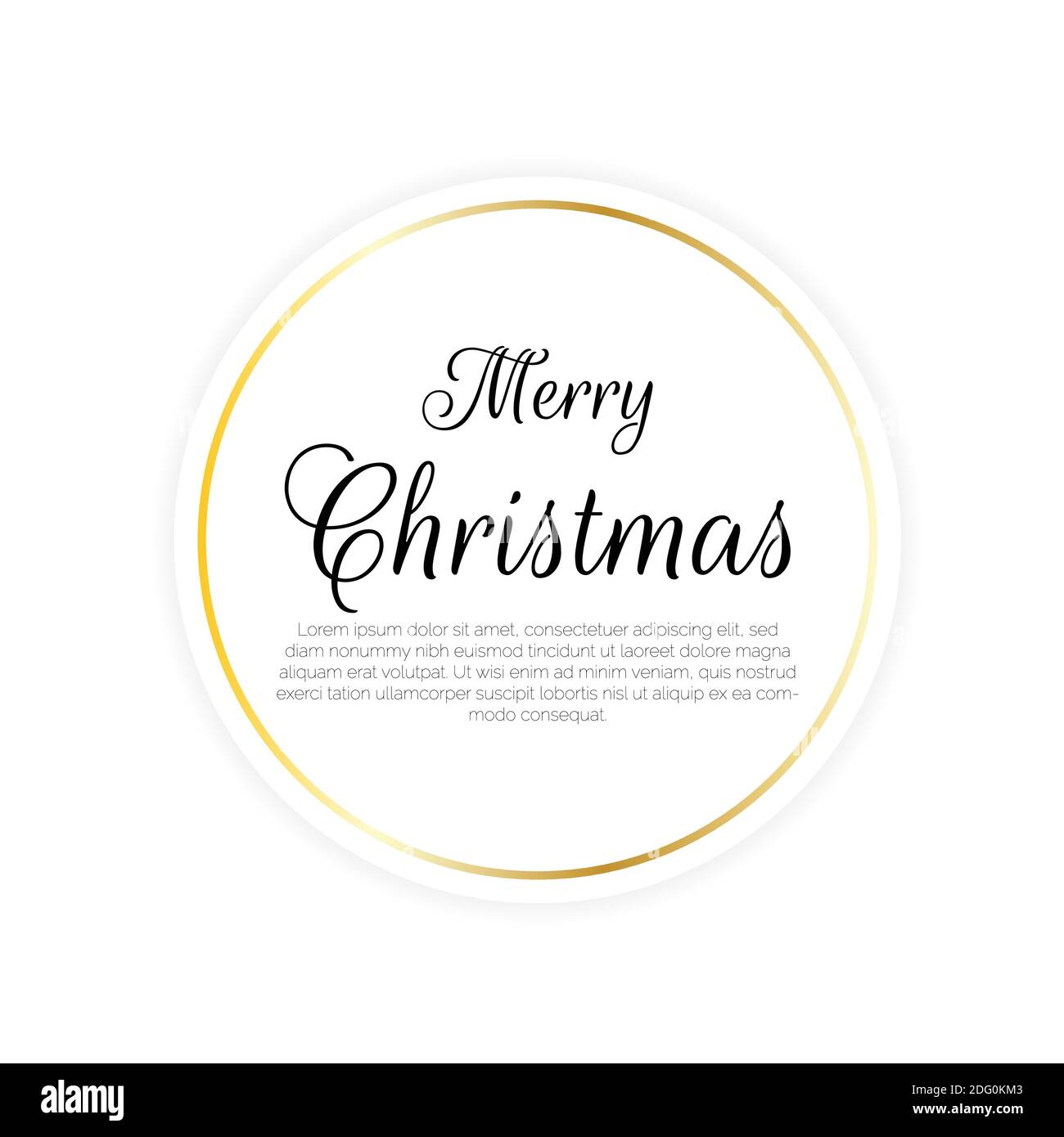 Merry Christmas greeting card, vector illustration Stock Vector Image ...