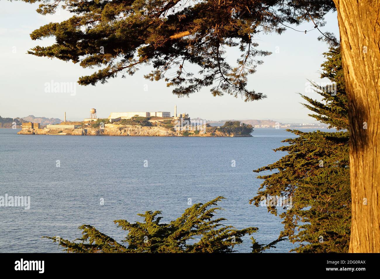 Alcatraz Island museum Stock Photo