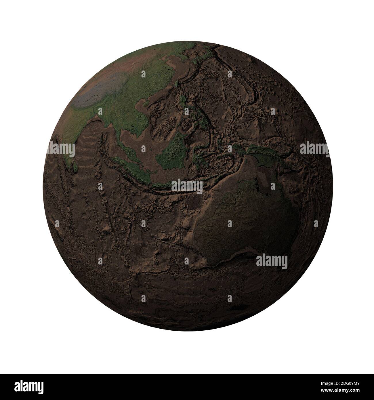 Planet without plants Cut Out Stock Images & Pictures - Alamy