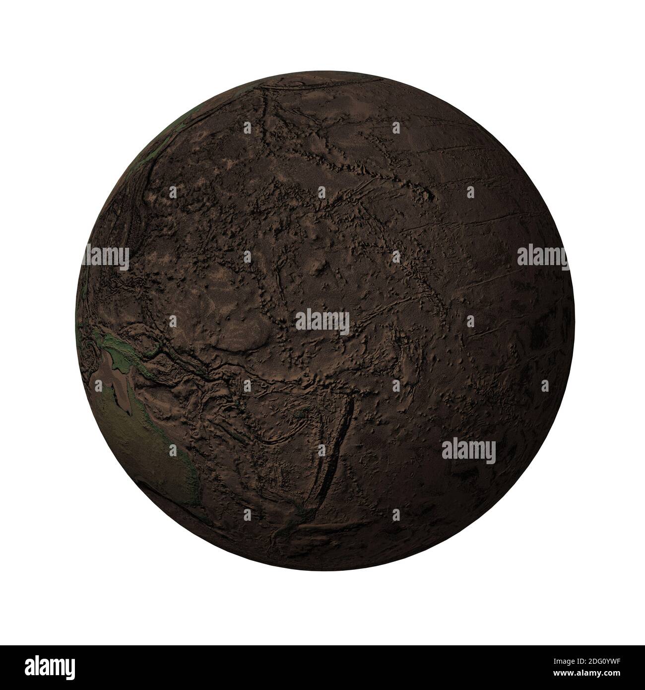 Earth without water and plants, Pacific Ocean Stock Photo Alamy