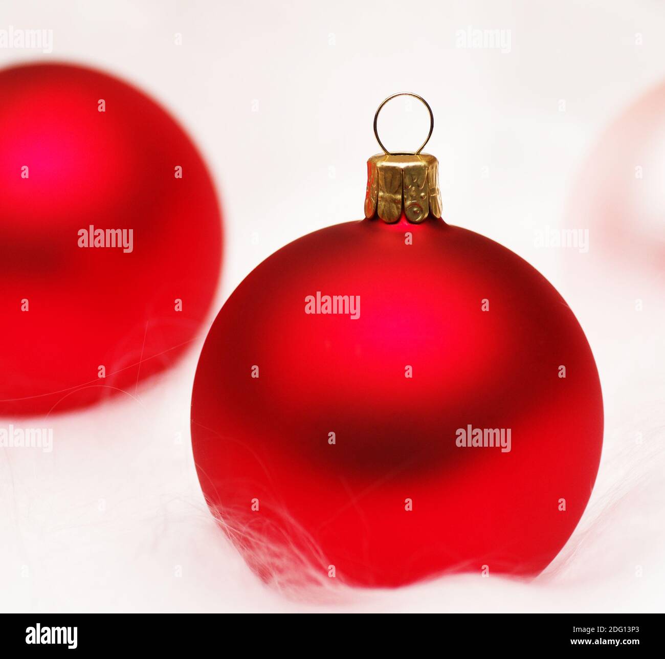 Christmas Bauble red Stock Photo