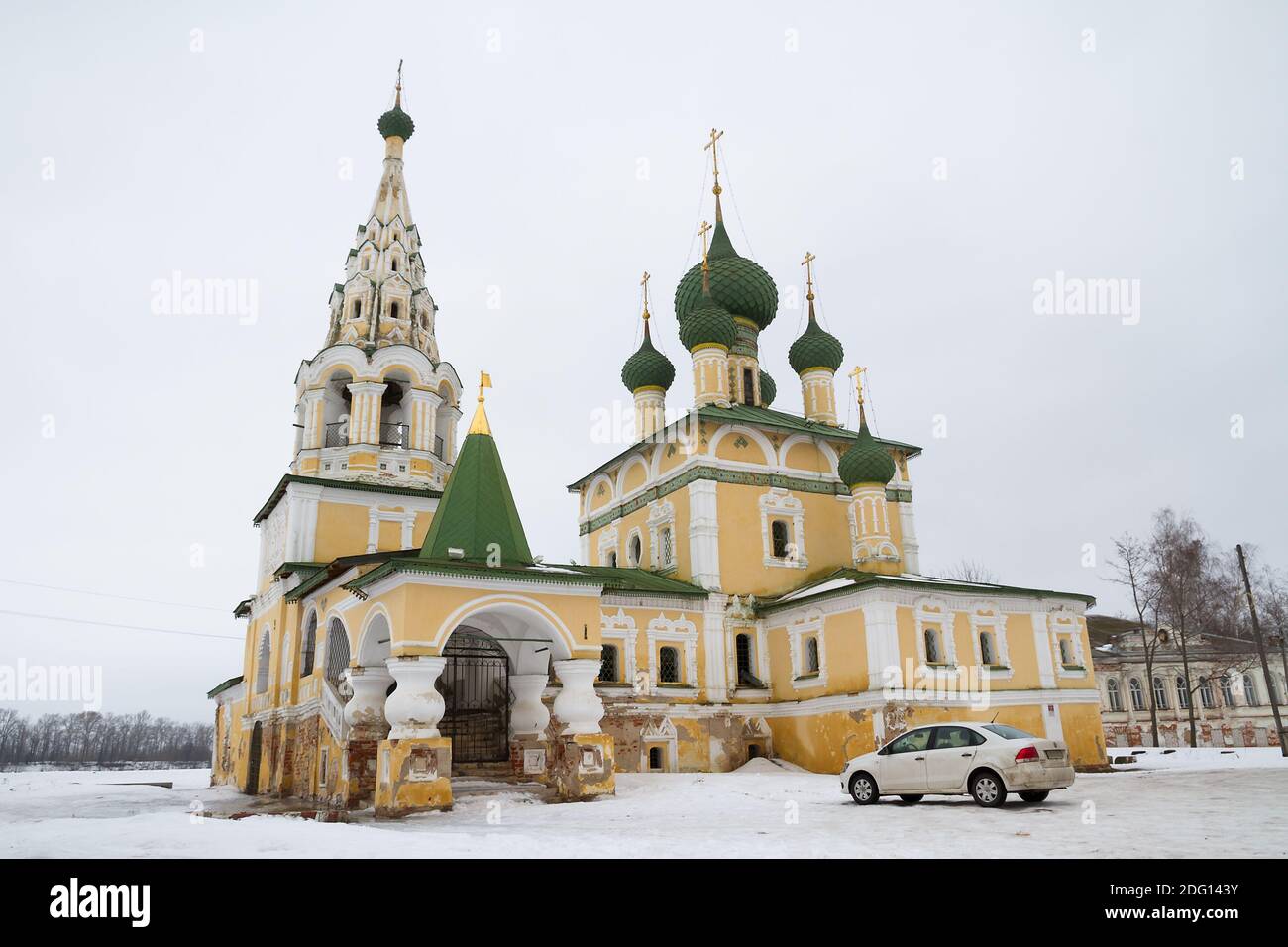 Russia. Uglich. Church of the Nativity of John the Baptist Stock Photo ...