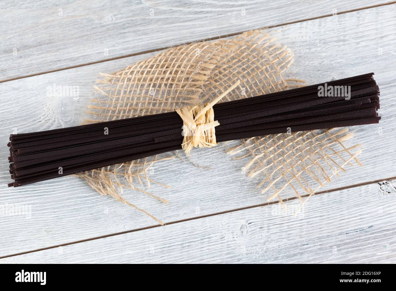 Black Rice Noodles Stock Photo - Alamy
