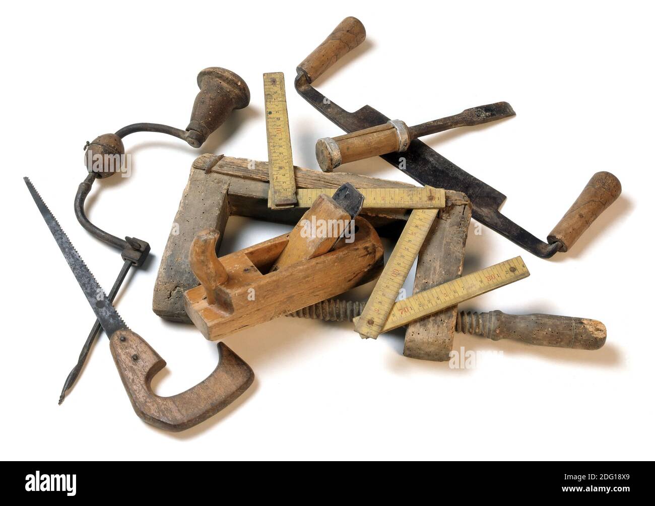 Carpenter tools Stock Photo