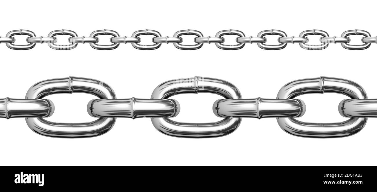 Silver chains Black and White Stock Photos & Images - Alamy