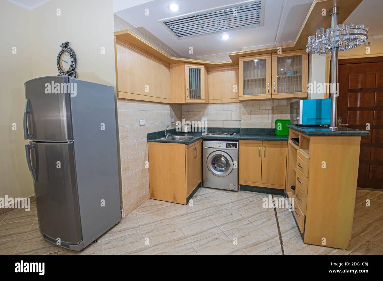 Illustration of Luxury Apartment Renovation Appliances