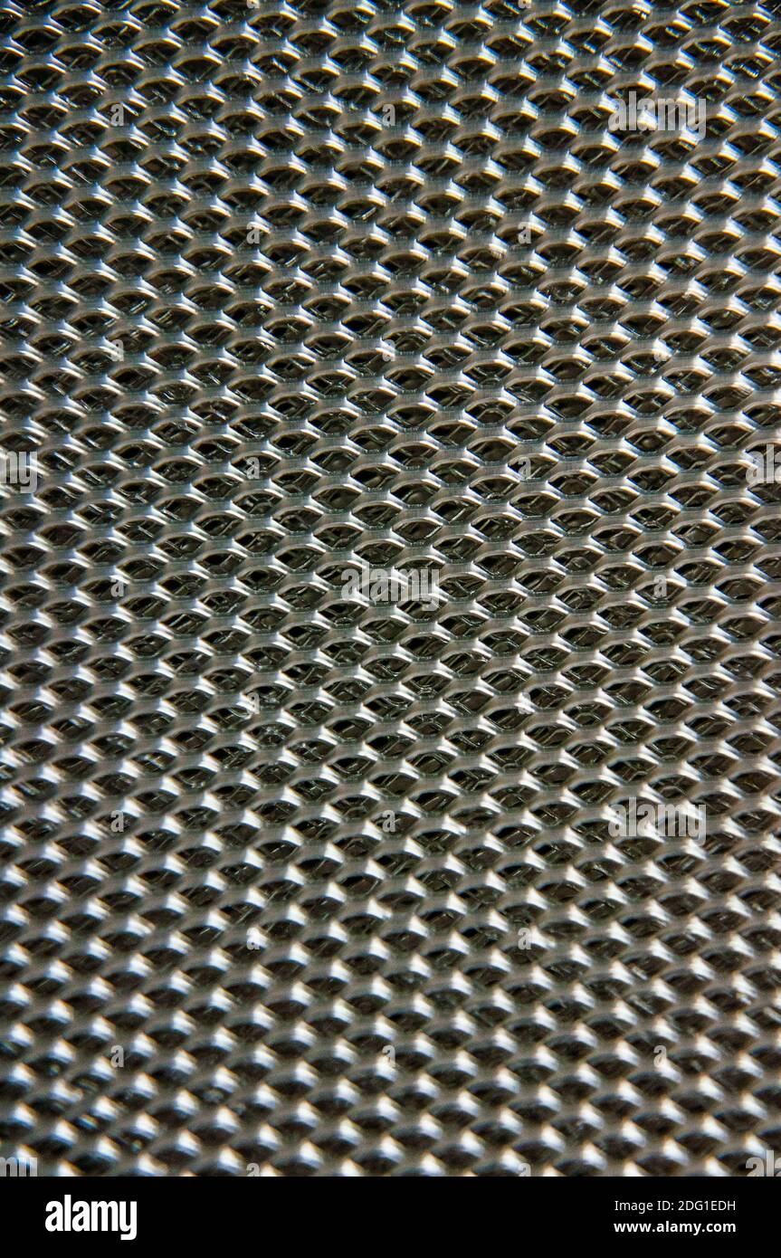 Aluminium mesh pattern on black gradient background vector Stock Photo ...