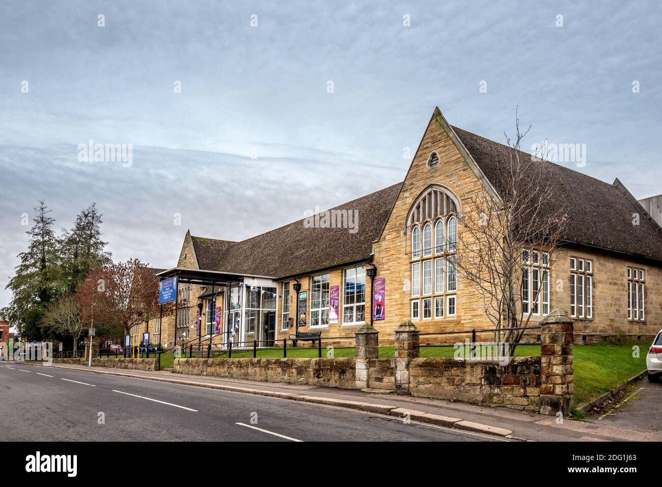 East Grinstead, December 2nd 2020 Chequer Mead Theatre Stock Photo Alamy