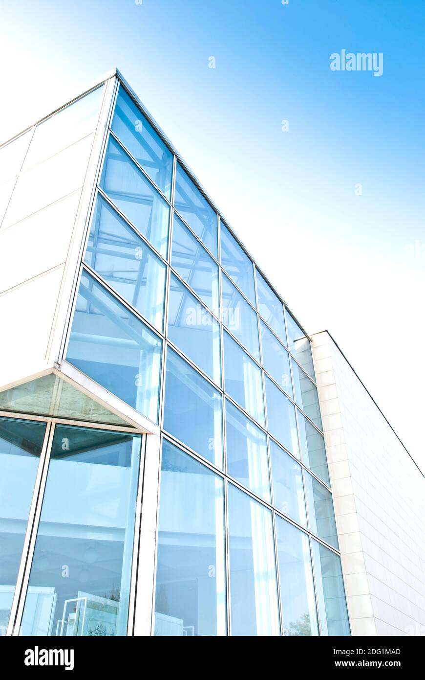 modern abstract architecture building Stock Photo