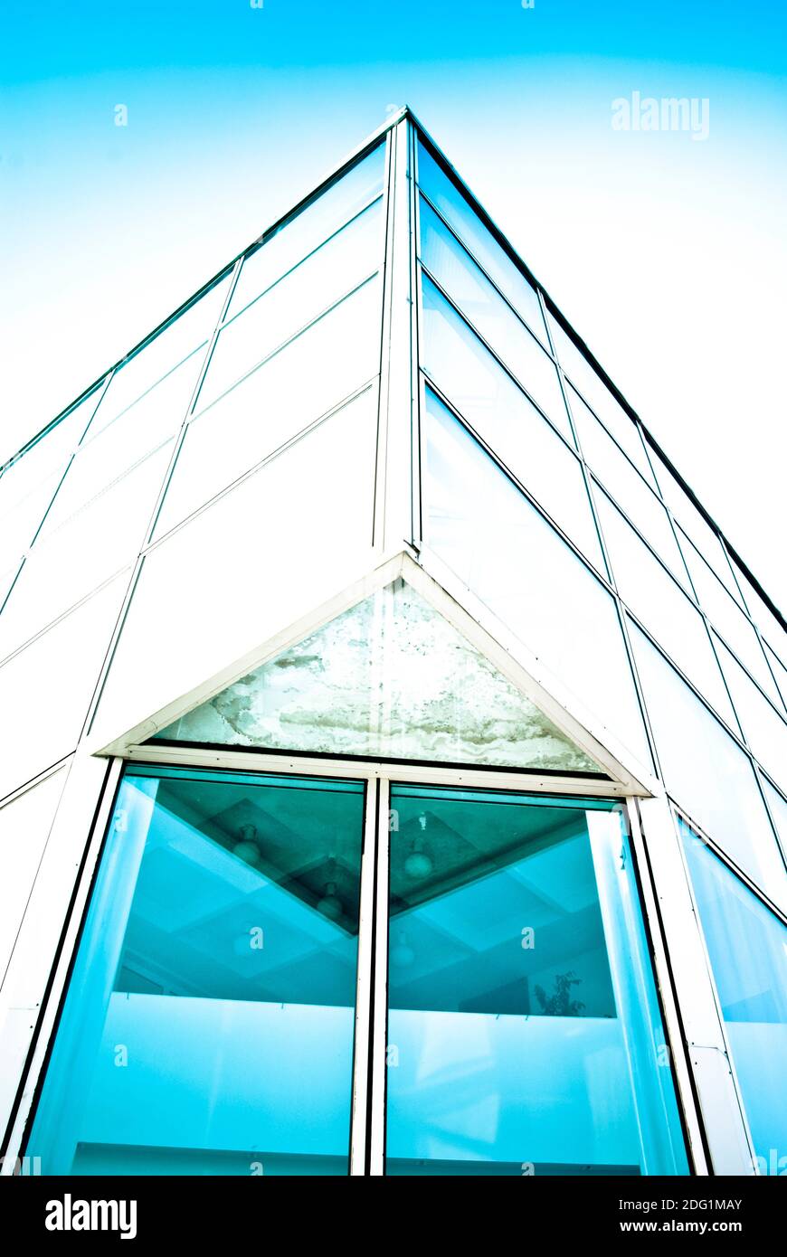 modern abstract architecture building Stock Photo