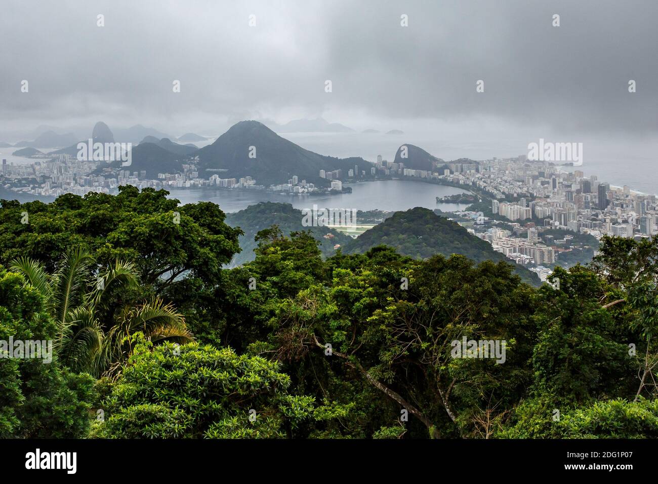 Cloudy weather in Rio de Janeiro, Brazil Stock Photo Alamy