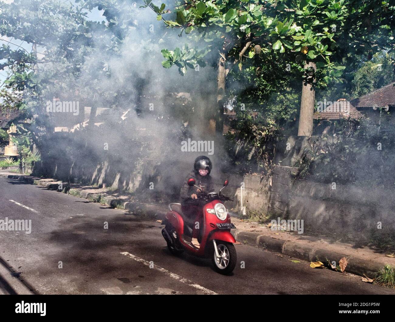 Ubud bali motorbike scooter hires stock photography and images Alamy