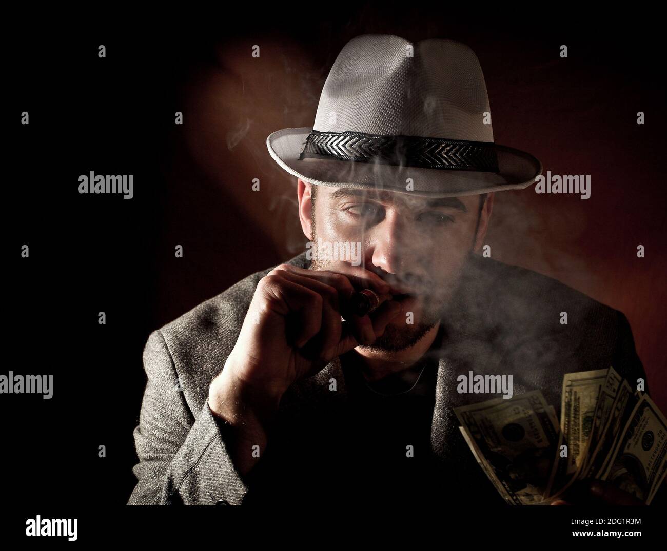 Gangster portrait hires stock photography and