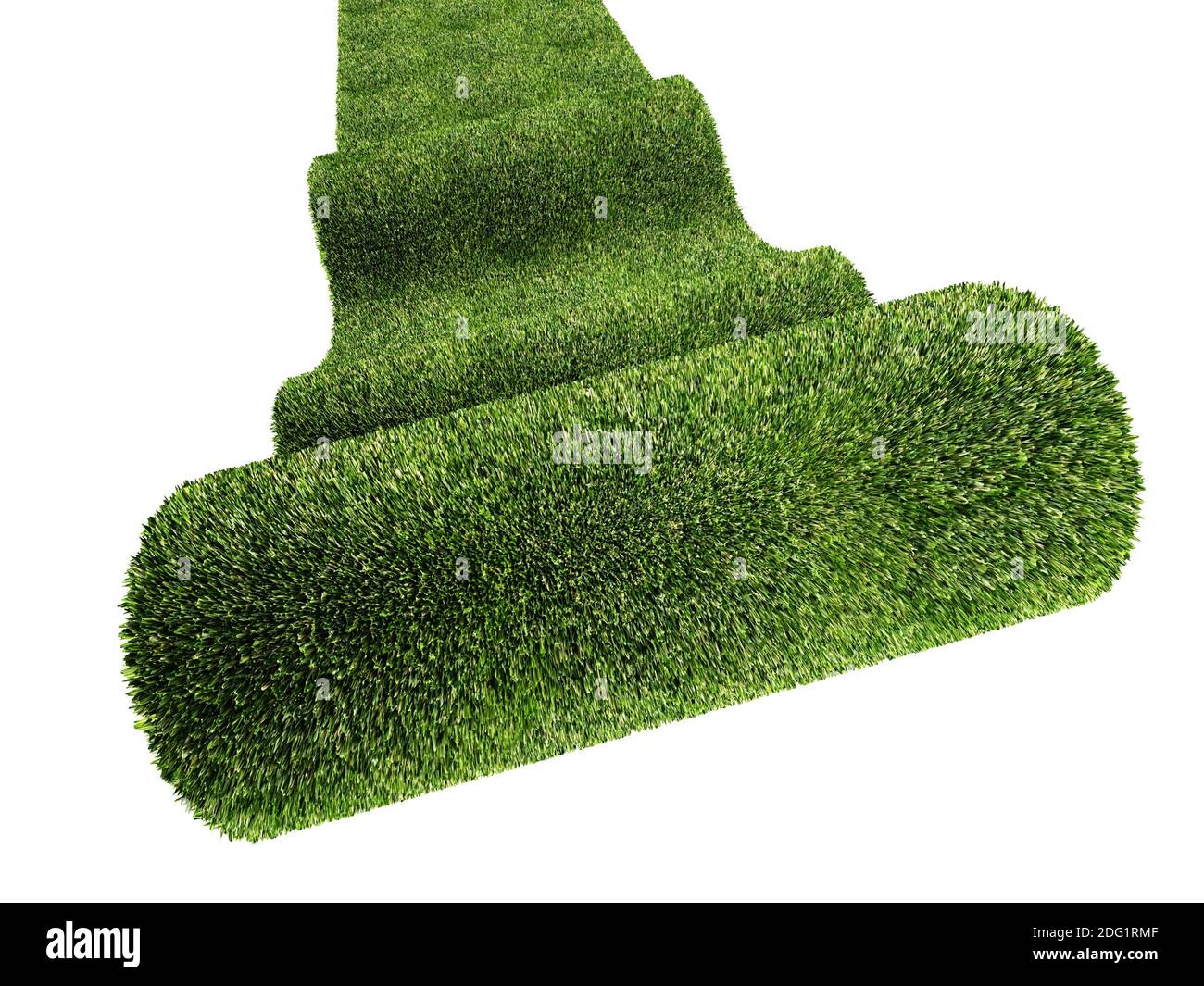Green carpet Stock Photo