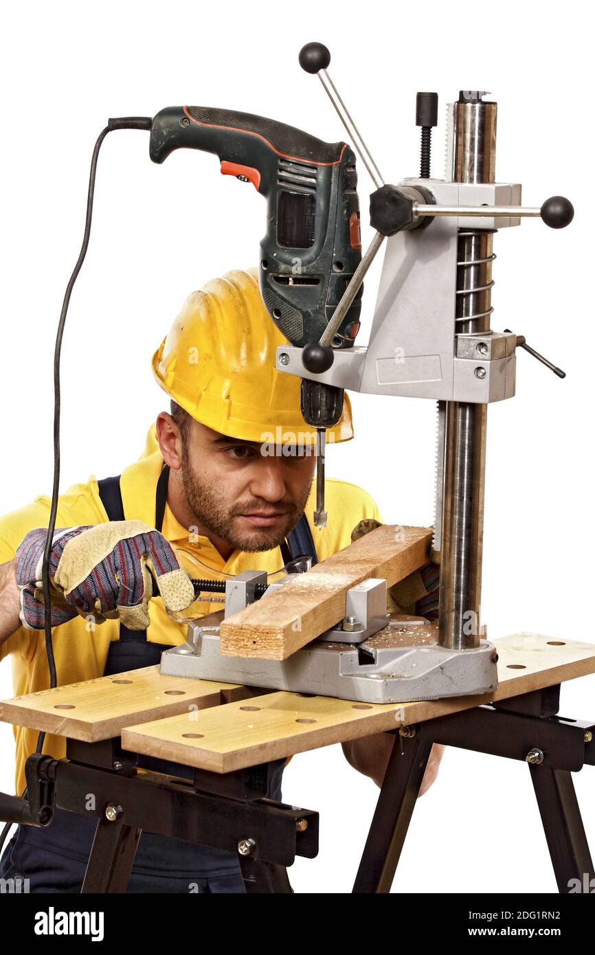Precise work need attention Stock Photo
