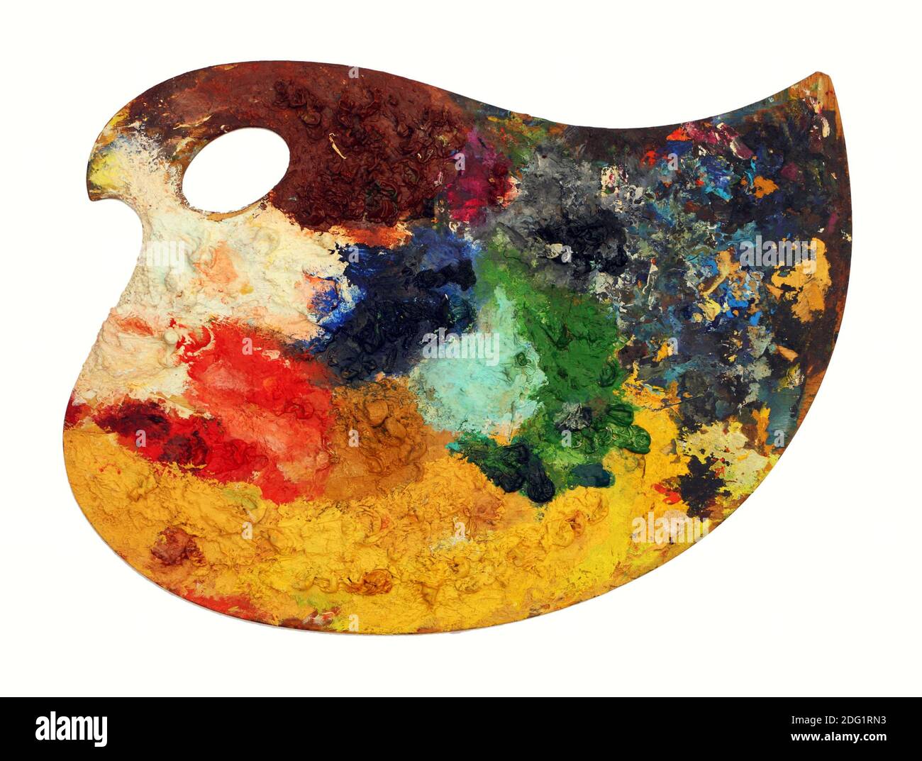 Classic art color palette Stock Photo Alamy