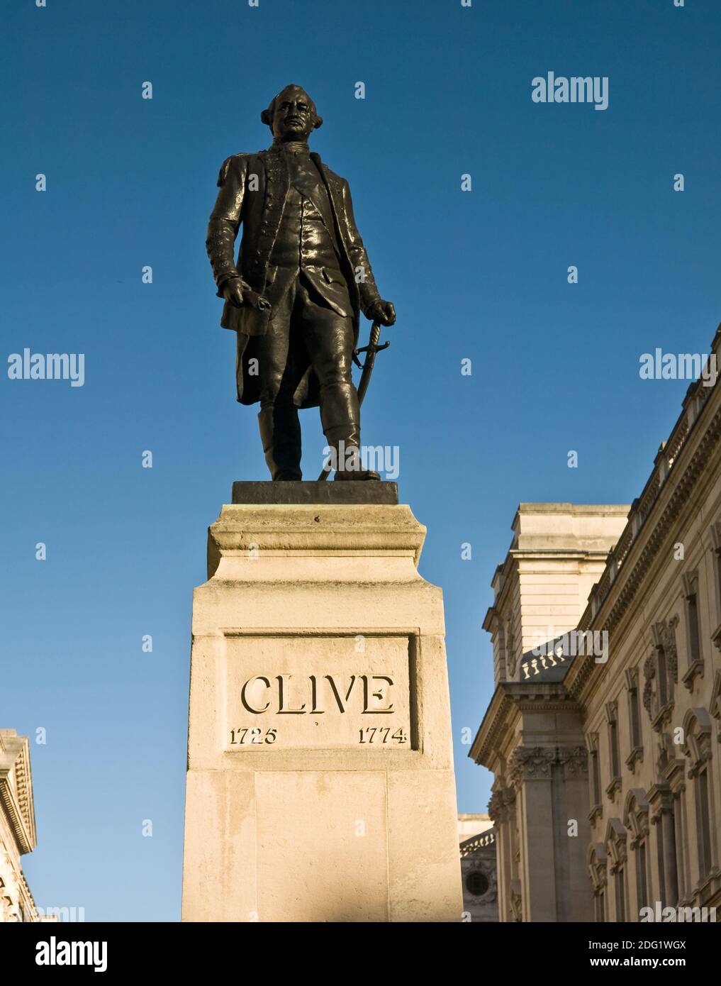 London - Clive of India Stock Photo