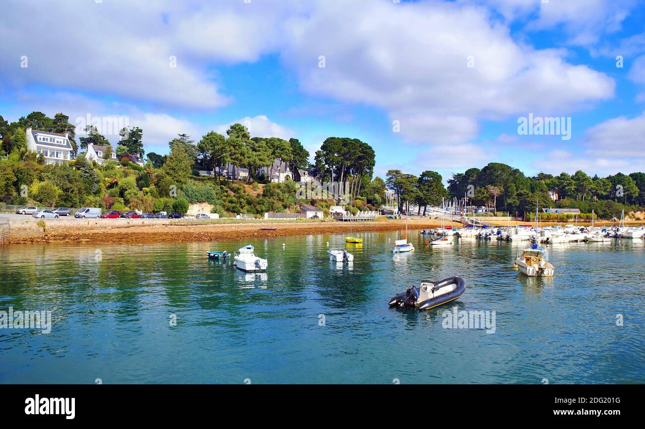 Breton coast in Morbihan, France Stock Photo Alamy