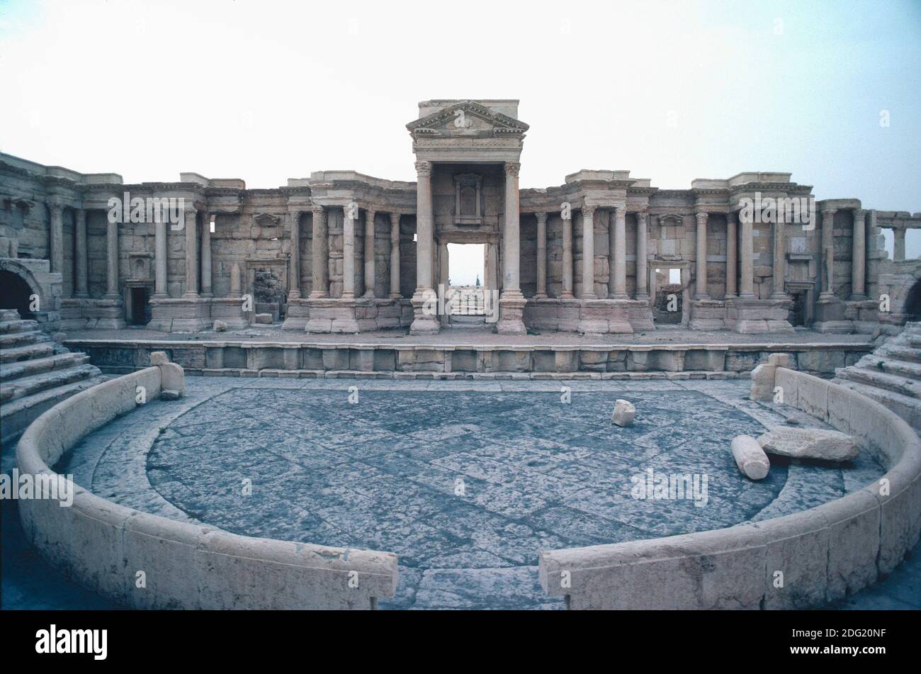 theatre, Palmyra, Syria Stock Photo Alamy