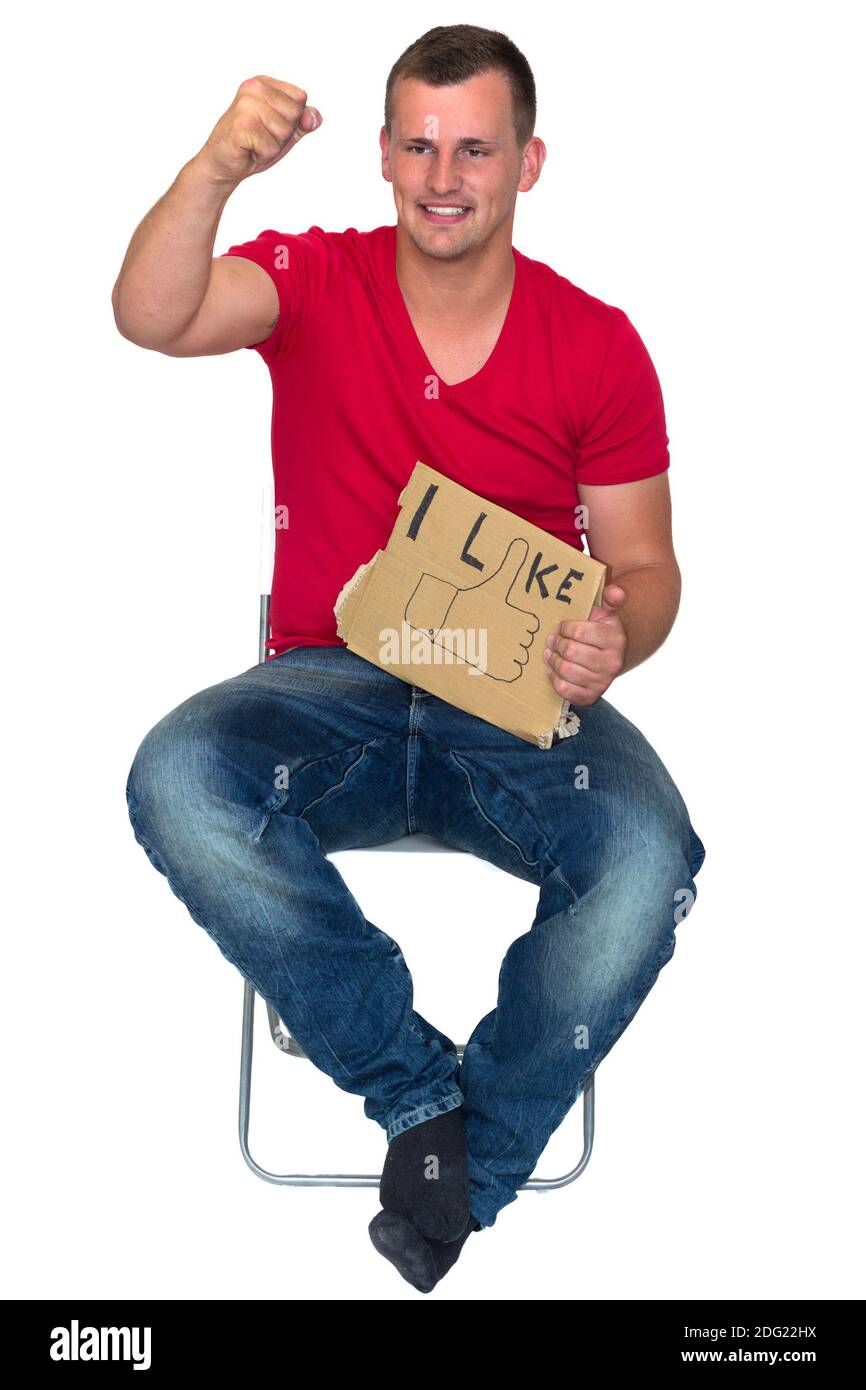 Celebration of young man hi-res stock photography and images - Alamy