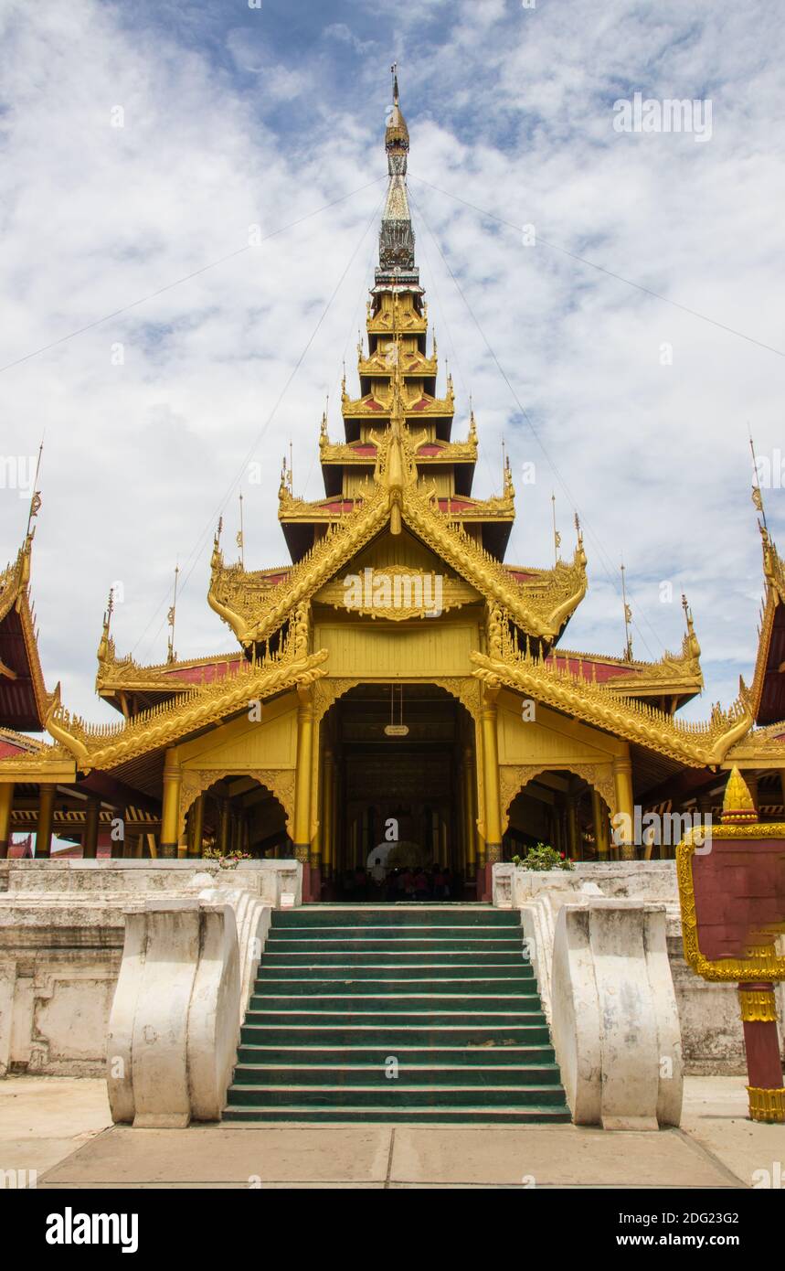 Mandalay Palace In Myanmar Burma Southeast Asia Stock Photo - Alamy