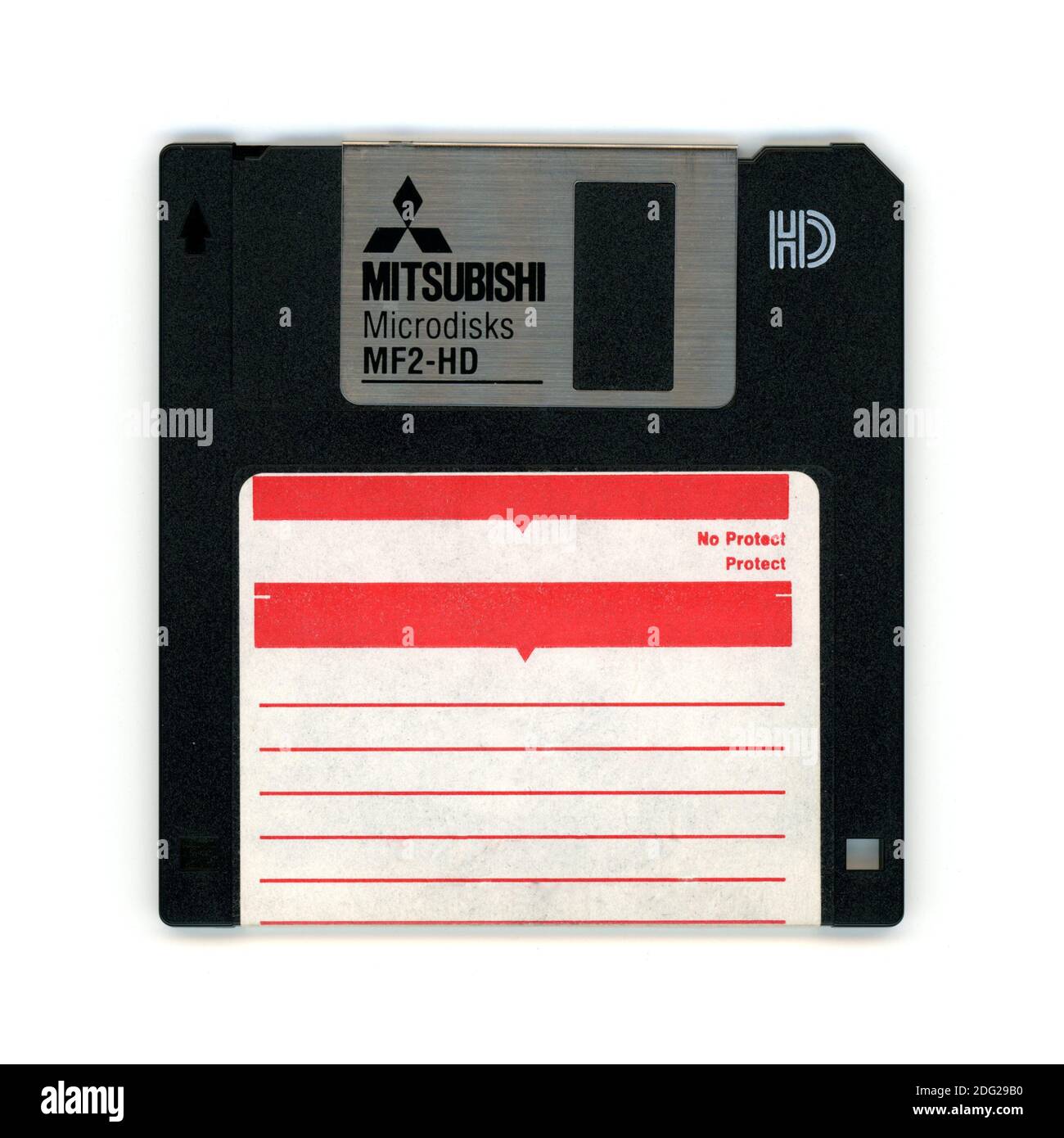 TOKYO, JAPAN CIRCA NOVEMBER 2020 Vintage Mitsubishi floppy
