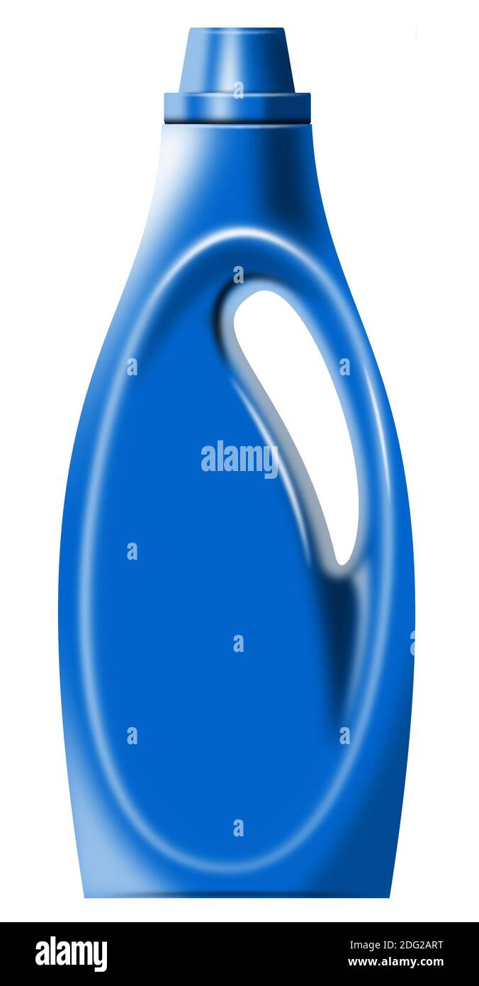 Laundry Bottle Isolated Stock Photo Alamy