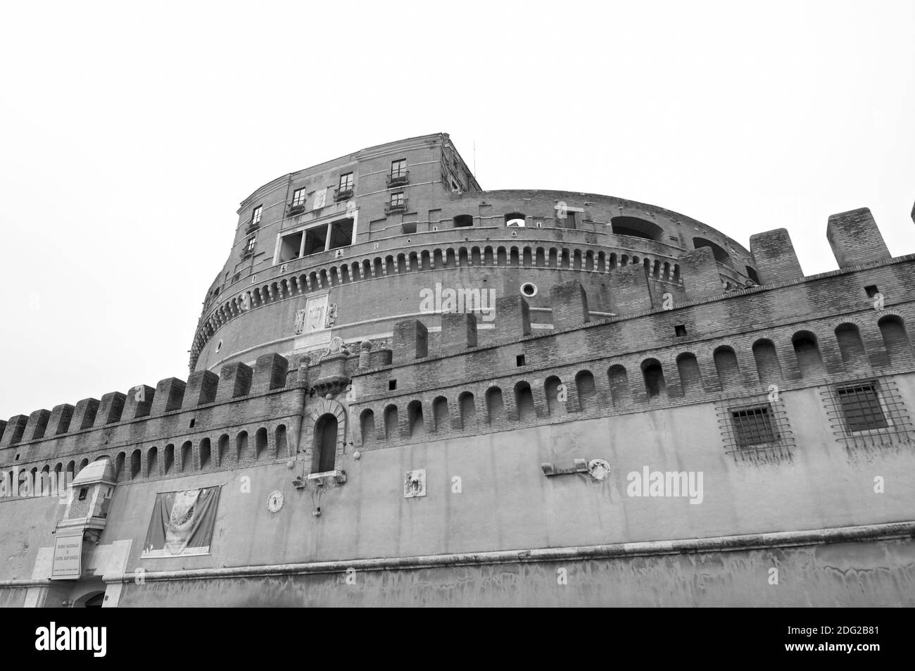 Castel Santangelo in Rome, Italy Stock Photo