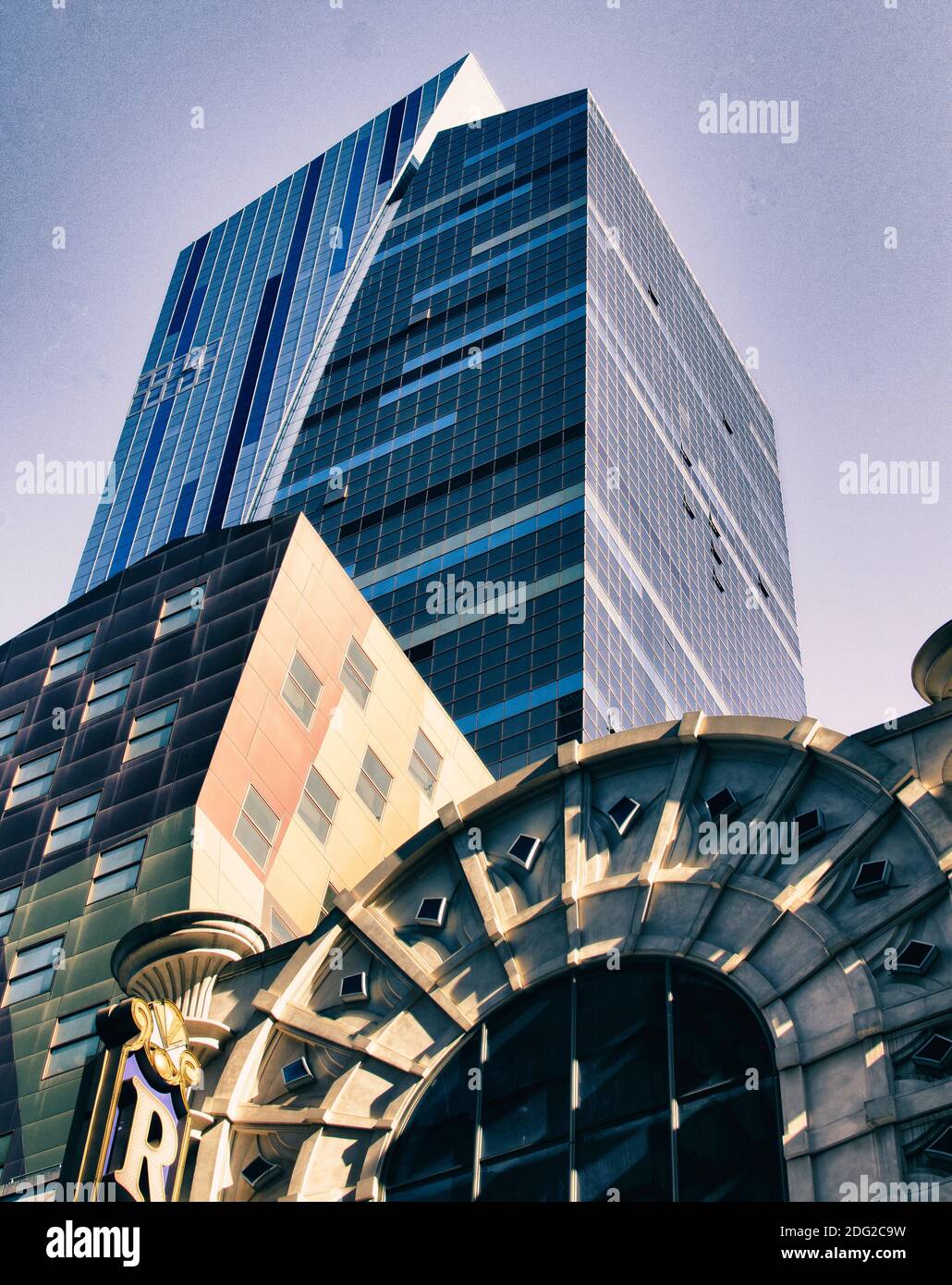 New York City Skyscrapers Exterior Stock Photo Alamy