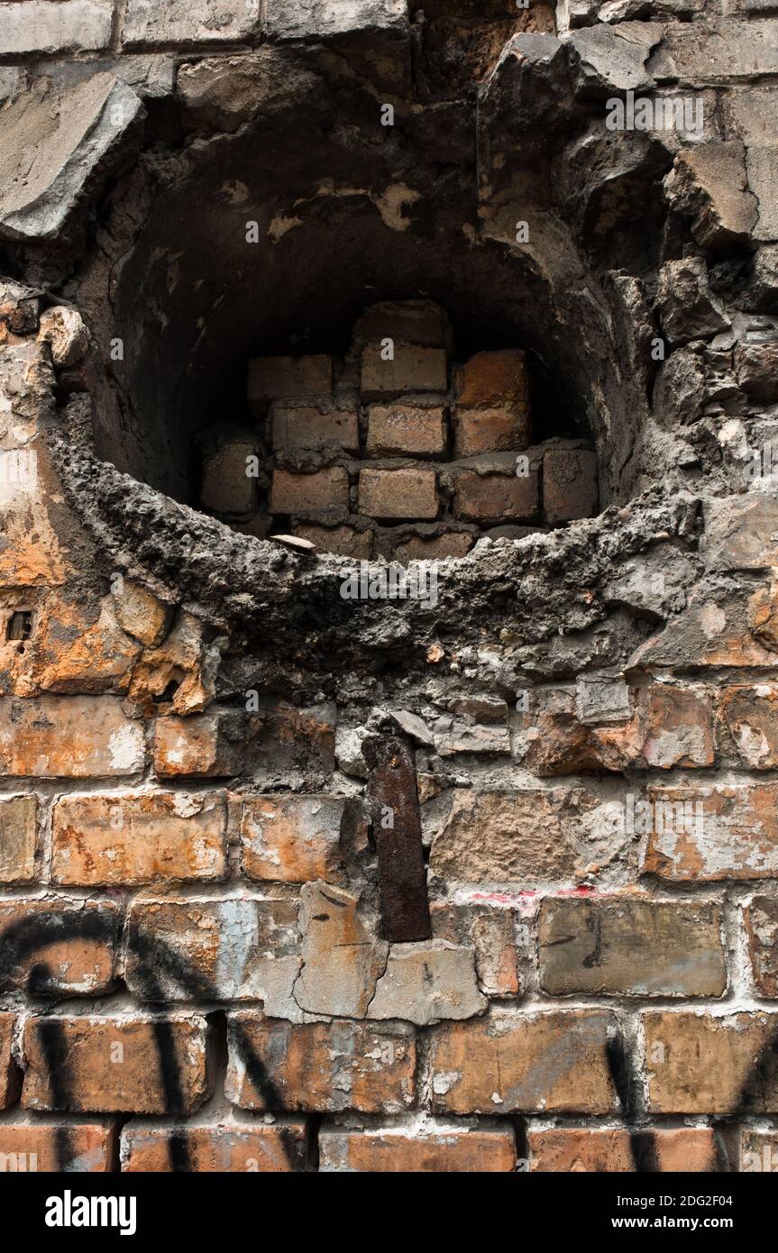 Big hole in wall hi-res stock photography and images - Alamy