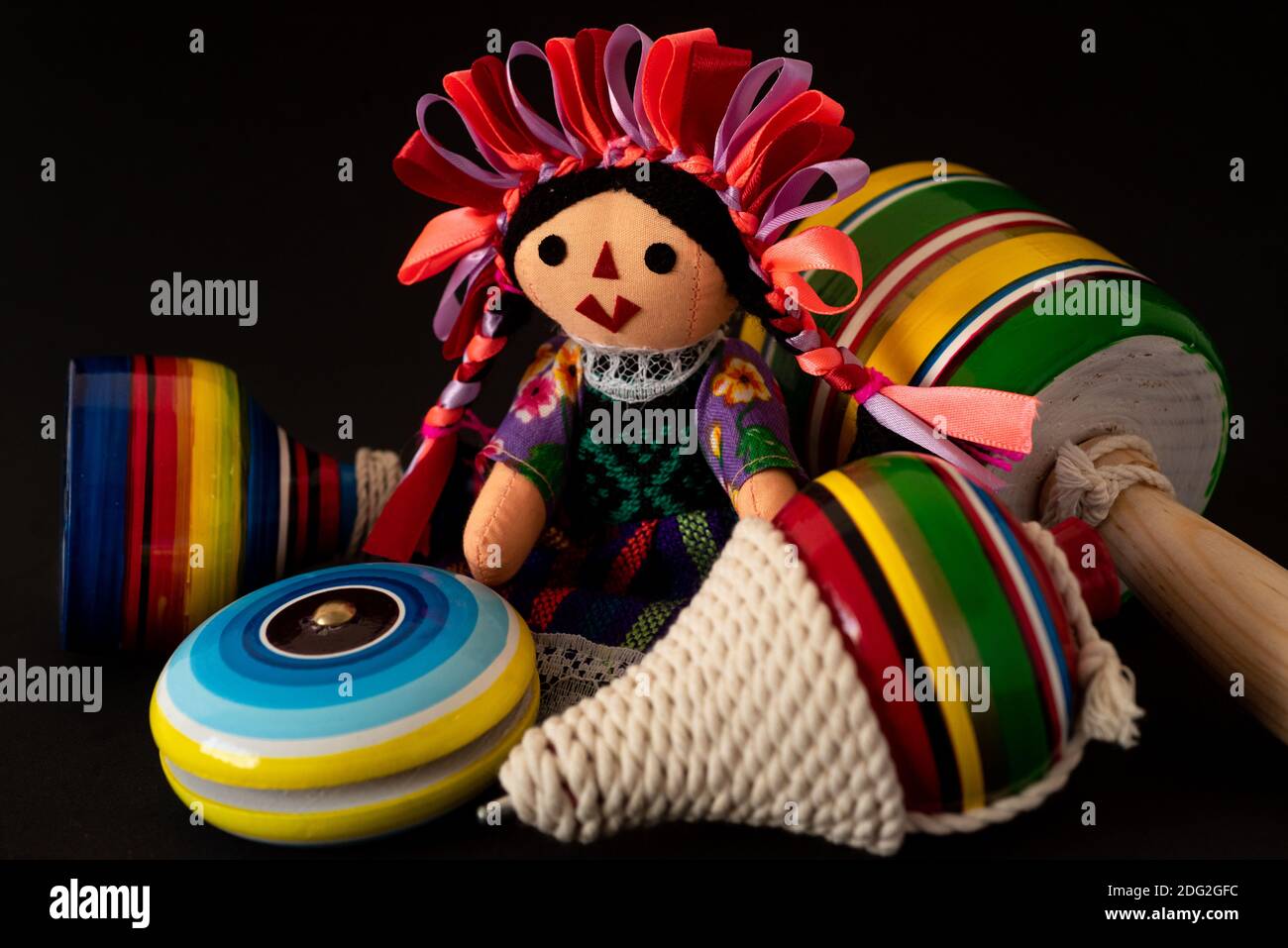 Mexican toy balero hi-res stock photography and images - Alamy