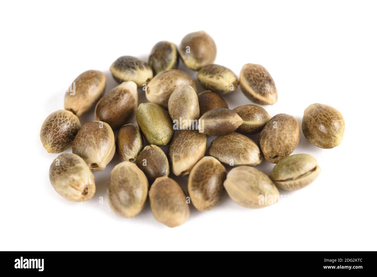 Hemp seeds group isolated on white background Stock Photo Alamy