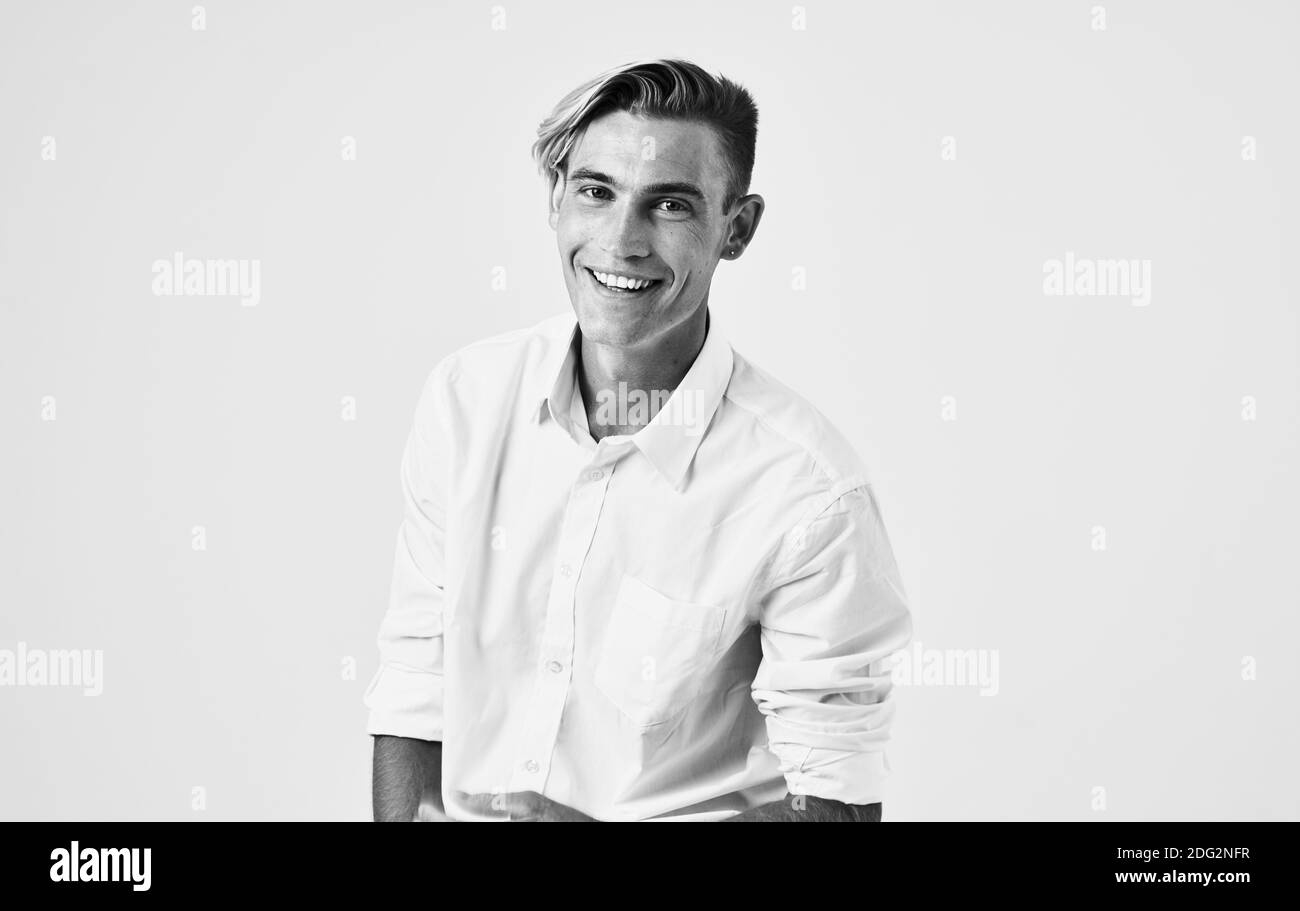Model adorable Black and White Stock Photos & Images - Alamy