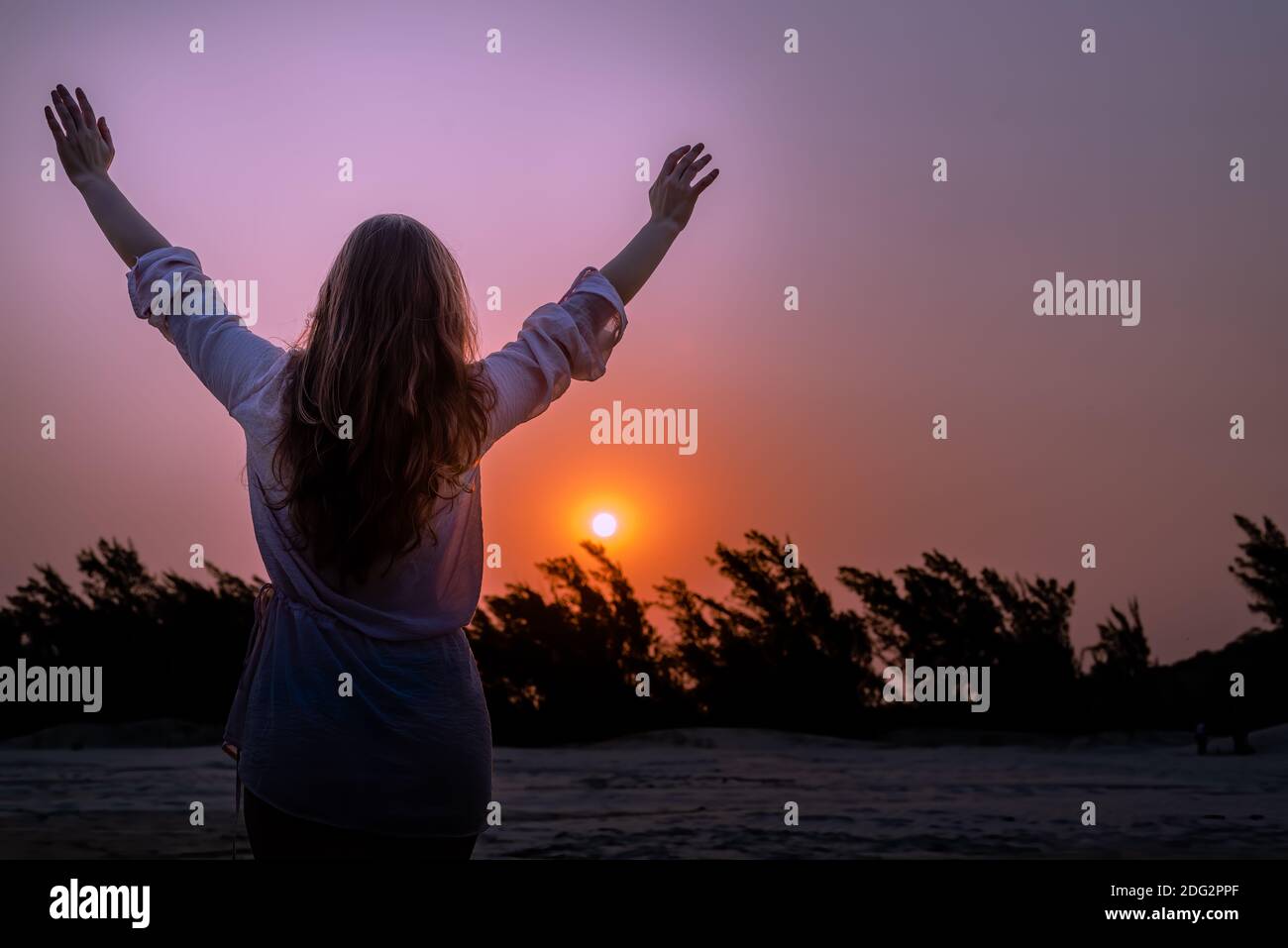 Raises his arms hi-res stock photography and images - Alamy