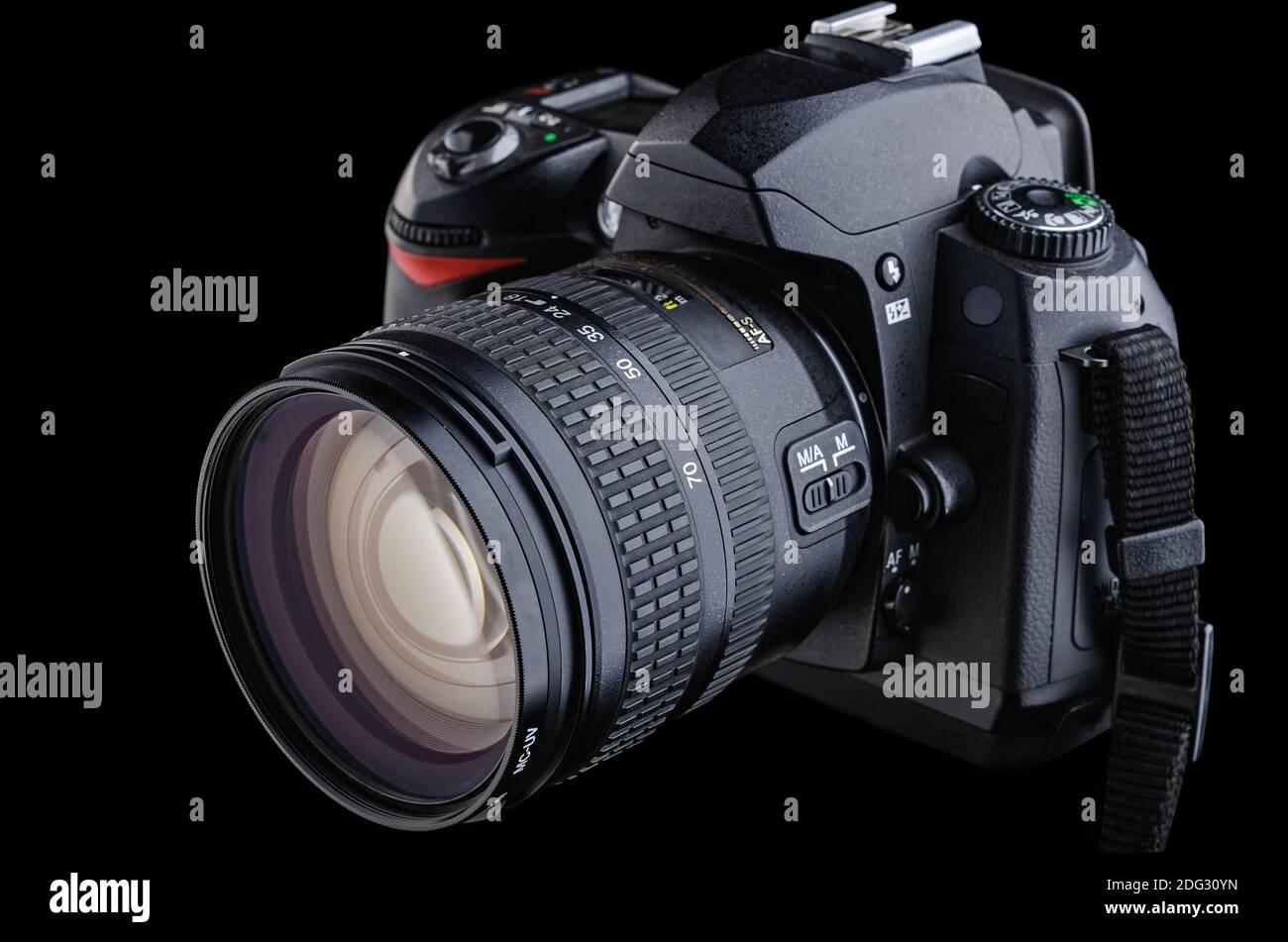 Digital SLR camera Stock Photo