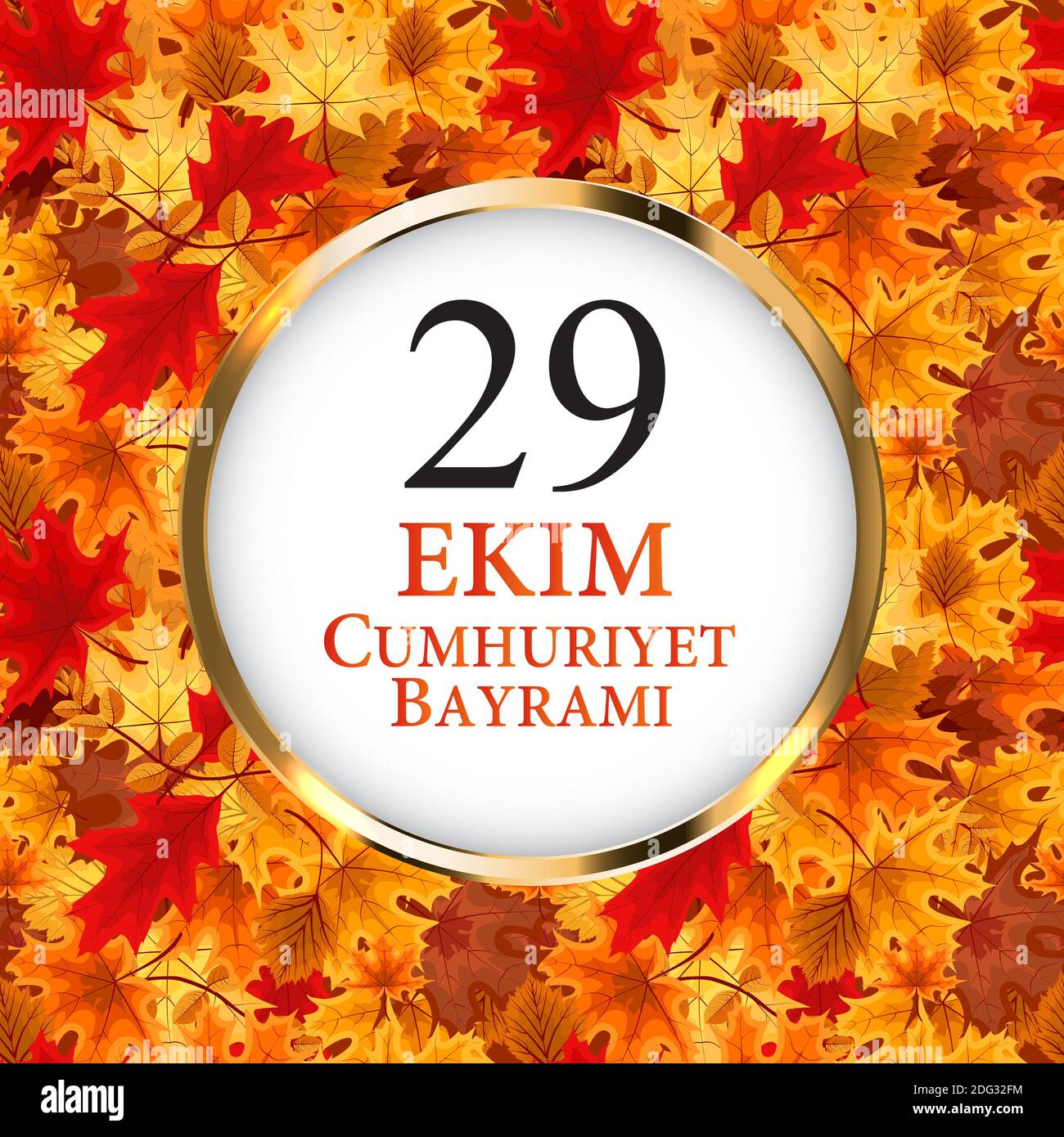 29 Ekim Cumhuriyet Bayraminiz. Translation: 29 october Republic Day ...