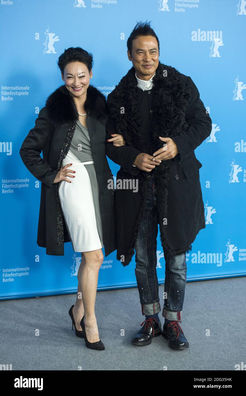 Photo call 'THE MIDNIGHT AFTER â€˜ at the Berlinale Fim Festival Stock Photo