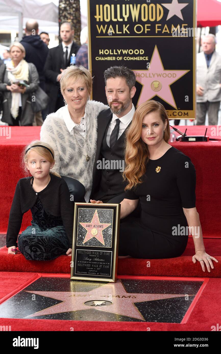 Darren Le Gallo and Aviana Olea Le Gallo attend the ceremony honoring Amy Adams with a star on the Hollywood Walk of Fame on January 11, 2017 in Los Angeles, CA, USA. Photo by Lionel Hahn/ABACAPRESS.COM Stock Photo