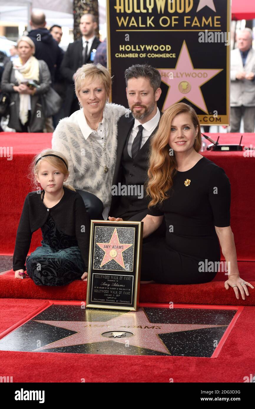 Darren Le Gallo and Aviana Olea Le Gallo attend the ceremony honoring Amy Adams with a star on the Hollywood Walk of Fame on January 11, 2017 in Los Angeles, CA, USA. Photo by Lionel Hahn/ABACAPRESS.COM Stock Photo