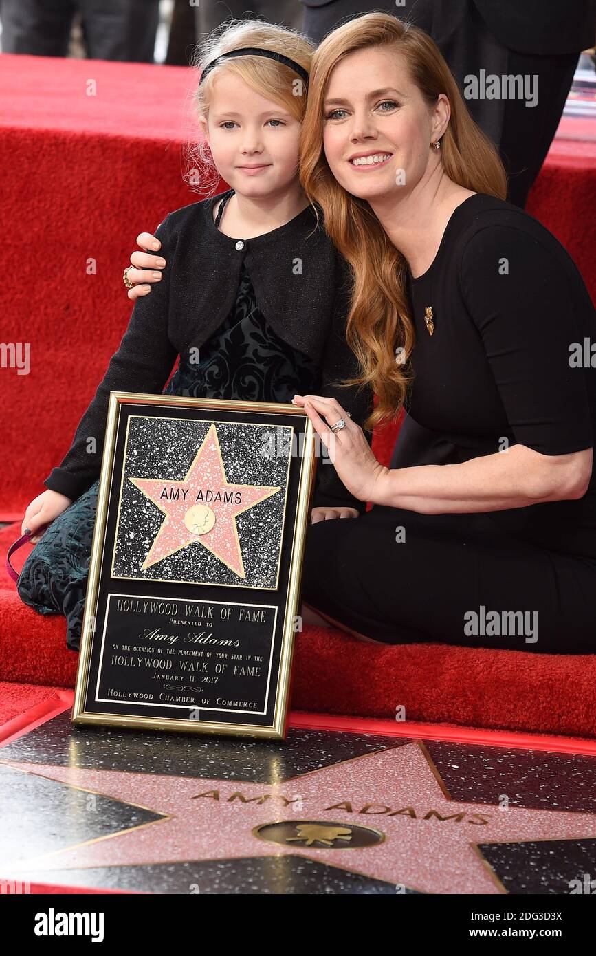 Aviana Olea Le Gallo attends the ceremony honoring Amy Adams with a star on the Hollywood Walk of Fame on January 11, 2017 in Los Angeles, CA, USA. Photo by Lionel Hahn/ABACAPRESS.COM Stock Photo