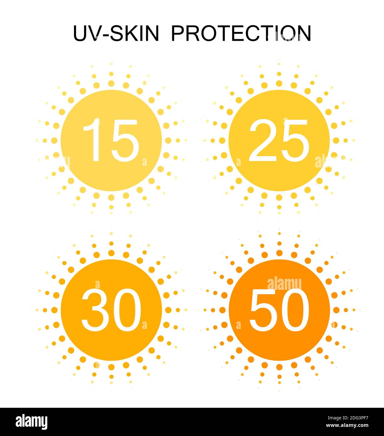 Radiation symbol collection Cut Out Stock Images & Pictures - Alamy