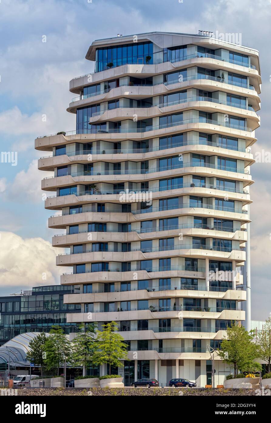 Hafencity Hamburg Stock Photo